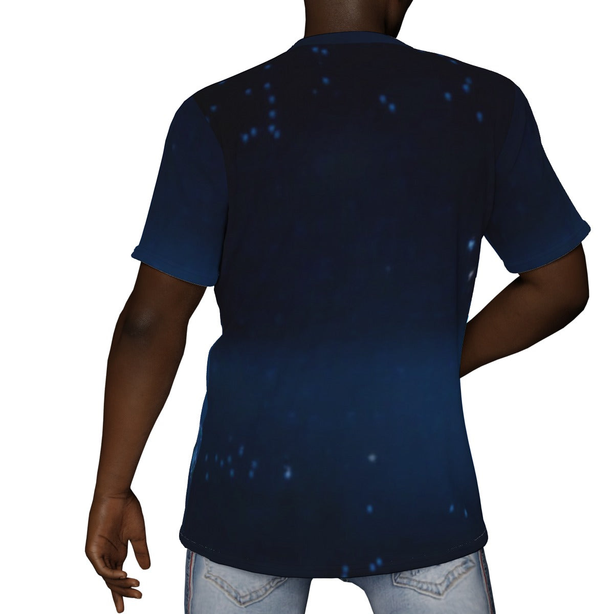 All-Over Print V-Neck T-Shirt