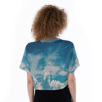 All-Over Print Cropped T-Shirt
