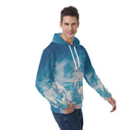 All-Over Print Men's Hoodie With Double-side Print Hood