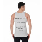 All-Over Print Men's Tank Top - Charlie Kirk Freedom Microphone Collection