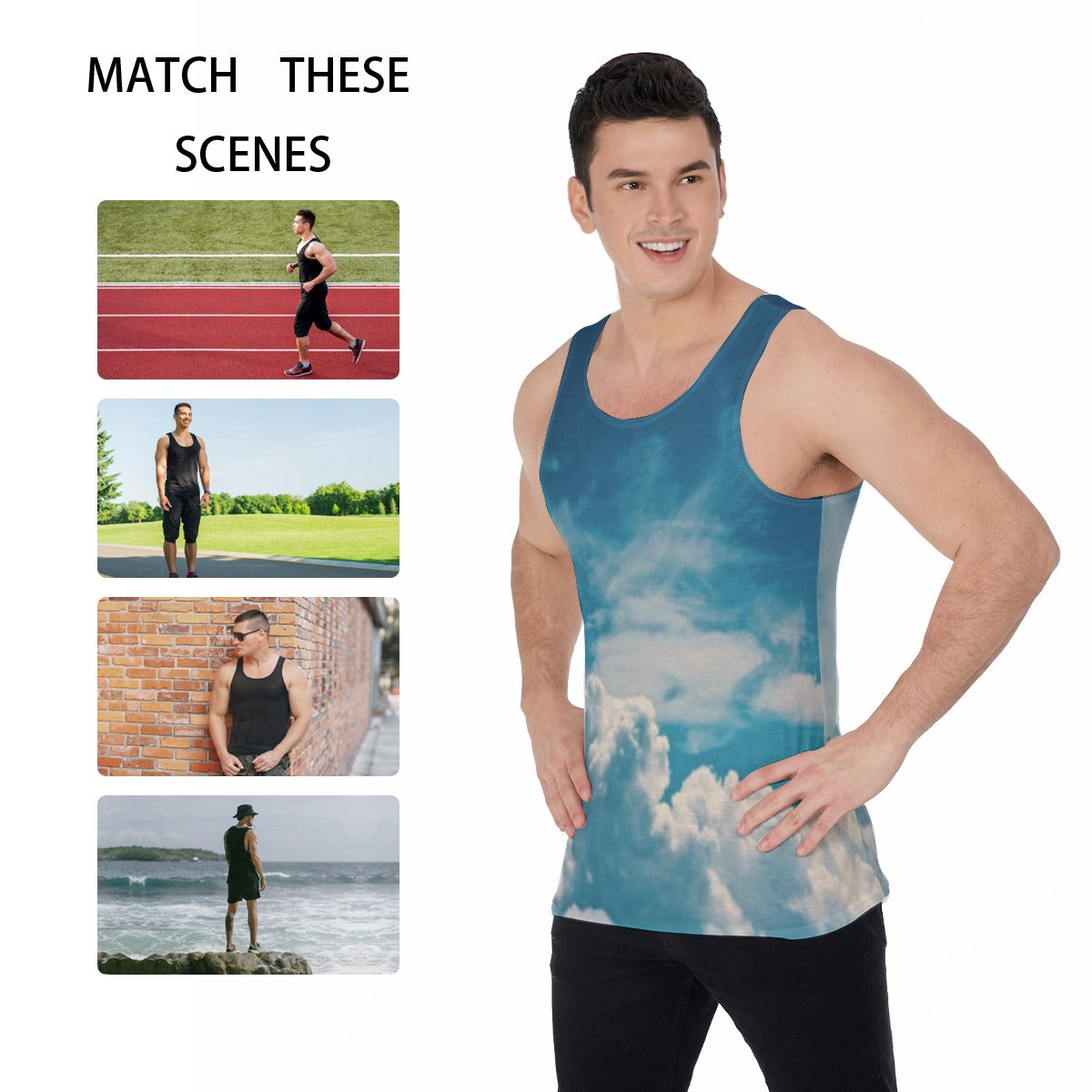 All-Over Print Men's Tank Top