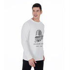 All-Over Print Long Sleeve T-Shirt - Charlie Kirk Freedom Microphone Collection
