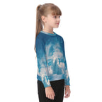 All-Over Print Kid's Thicken Sweater