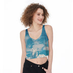 All-Over Print Crop-Tank Top