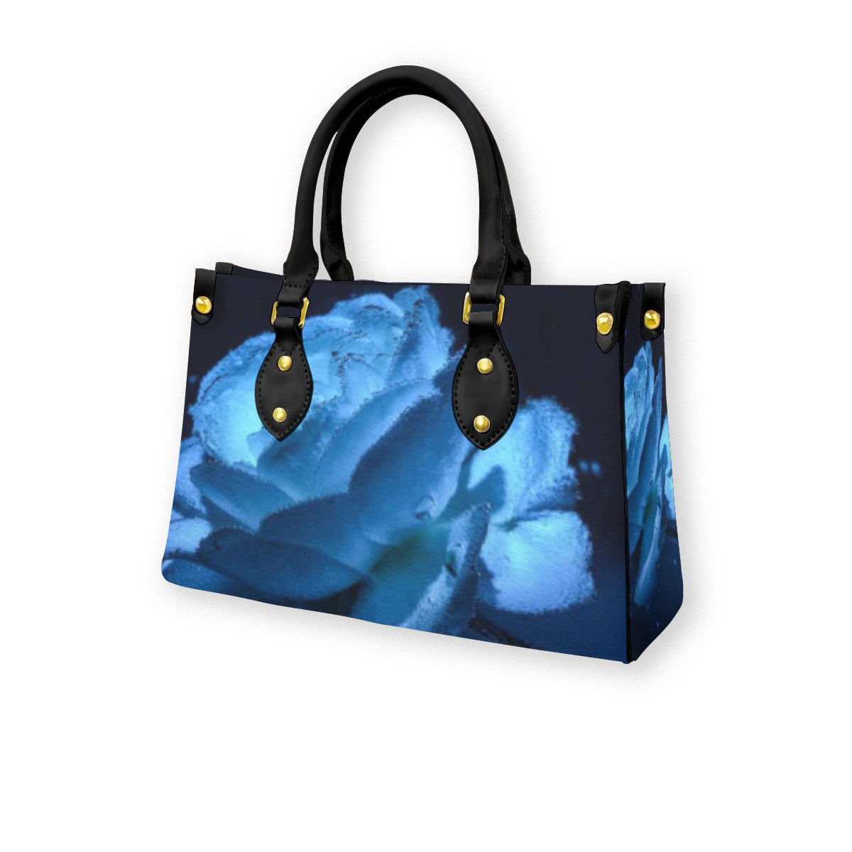 Women's Tote Bag With Black Handle