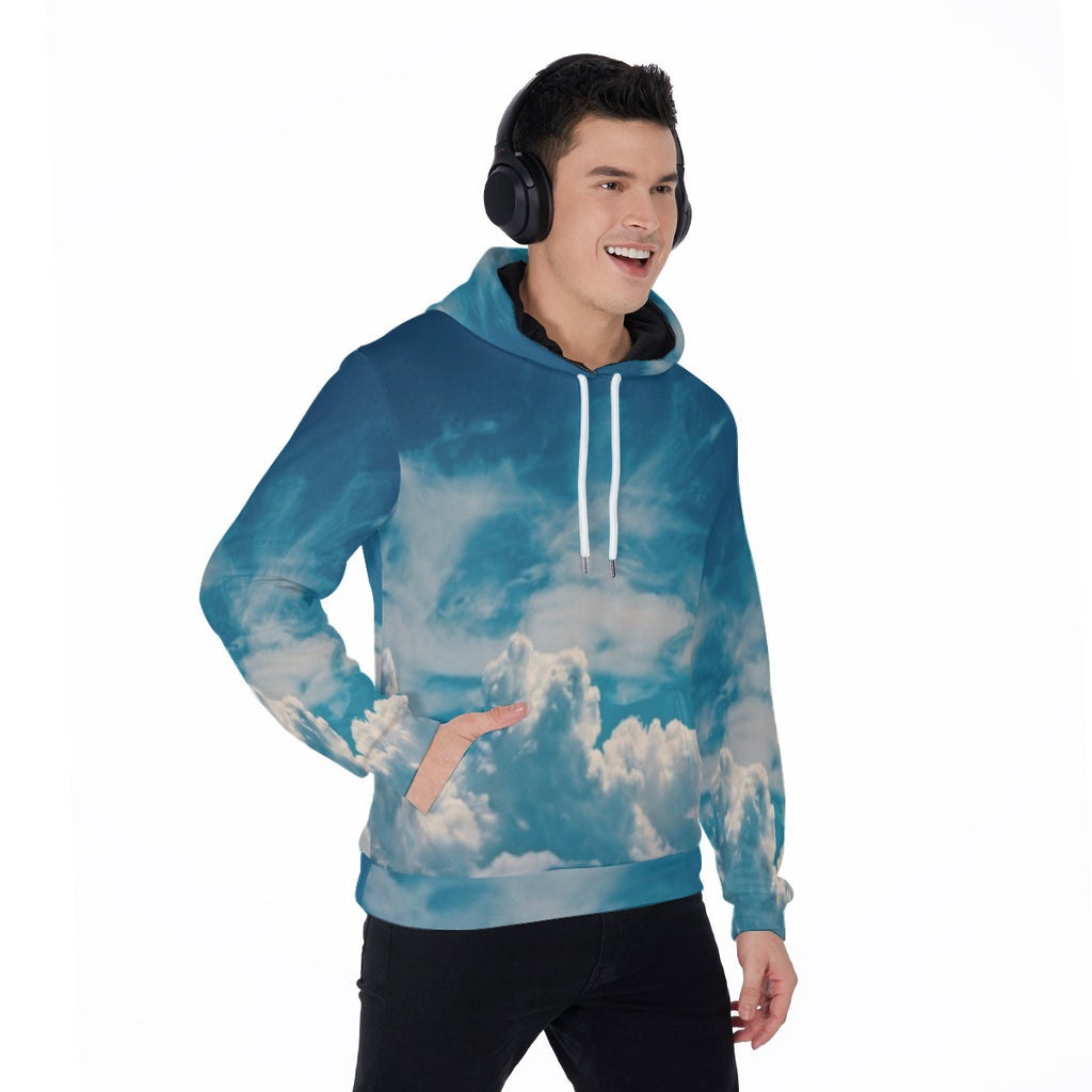 All-Over Print Men's Mirco Fleece Hoodie