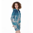 All-Over Print Women's Long Hoodie