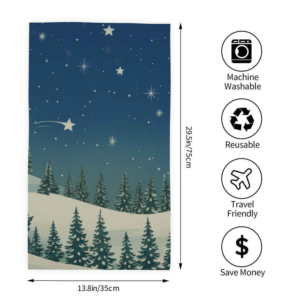 Polyester Towel For the USA - Christmas Holiday Collection