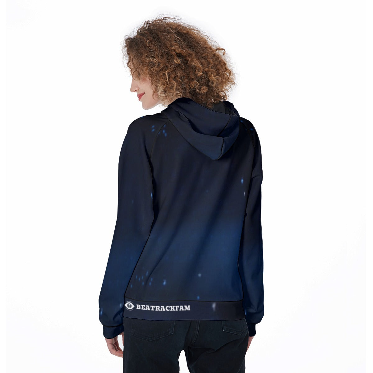 All-Over Print Women's Raglan Pullover Hoodie