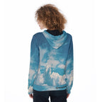 All-Over Print Women's Zip Up Hoodie