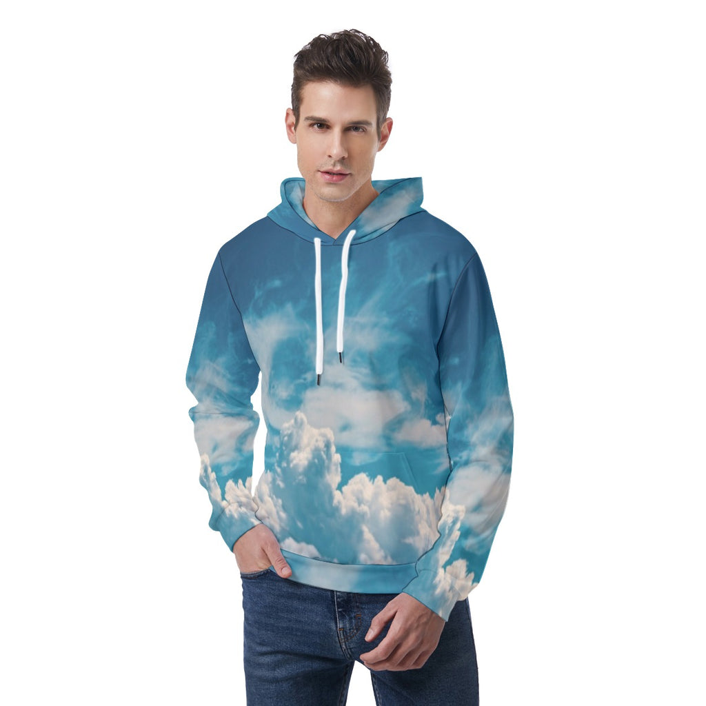 All-Over Print Men's Hoodie With Double-side Print Hood