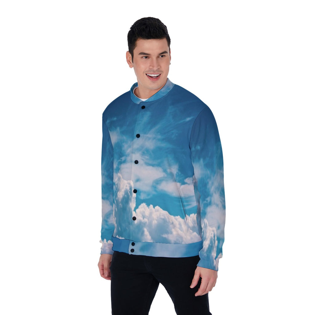 All-Over Print Men's Baseball Jacket