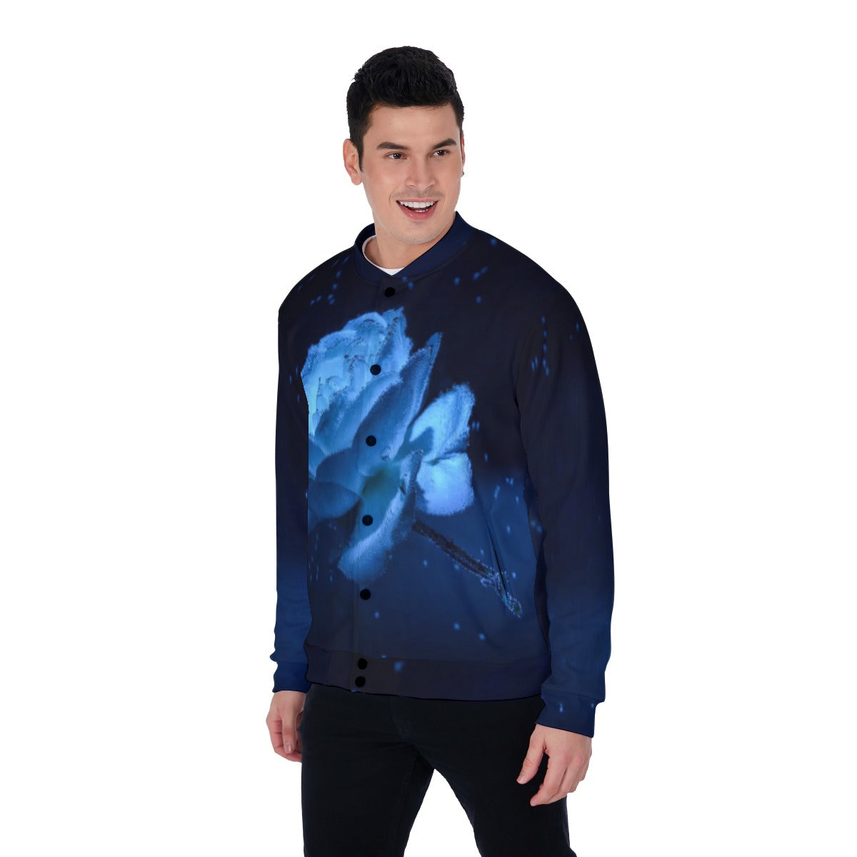 All-Over Print Men's Baseball Jacket