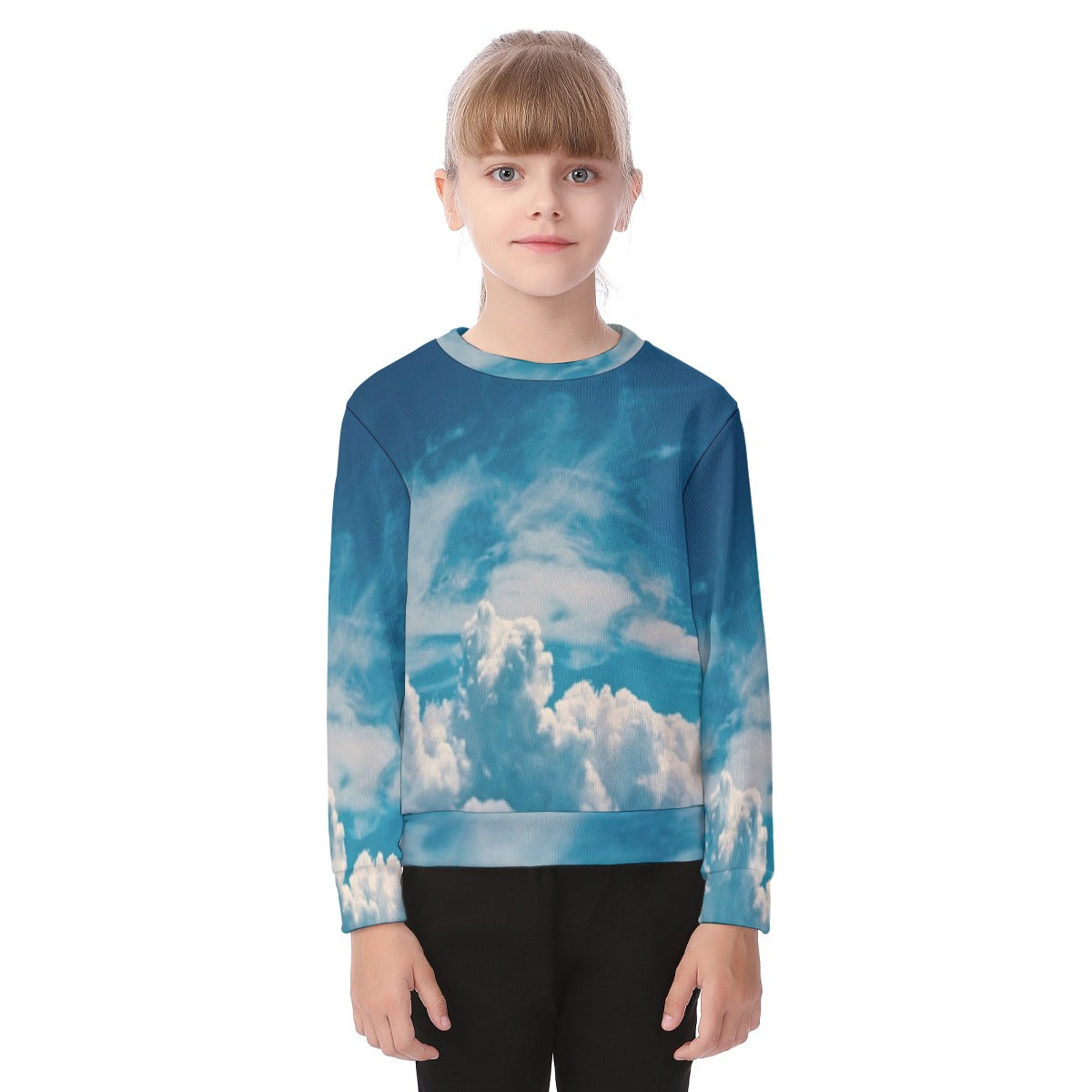 All-Over Print Kid's Sweater