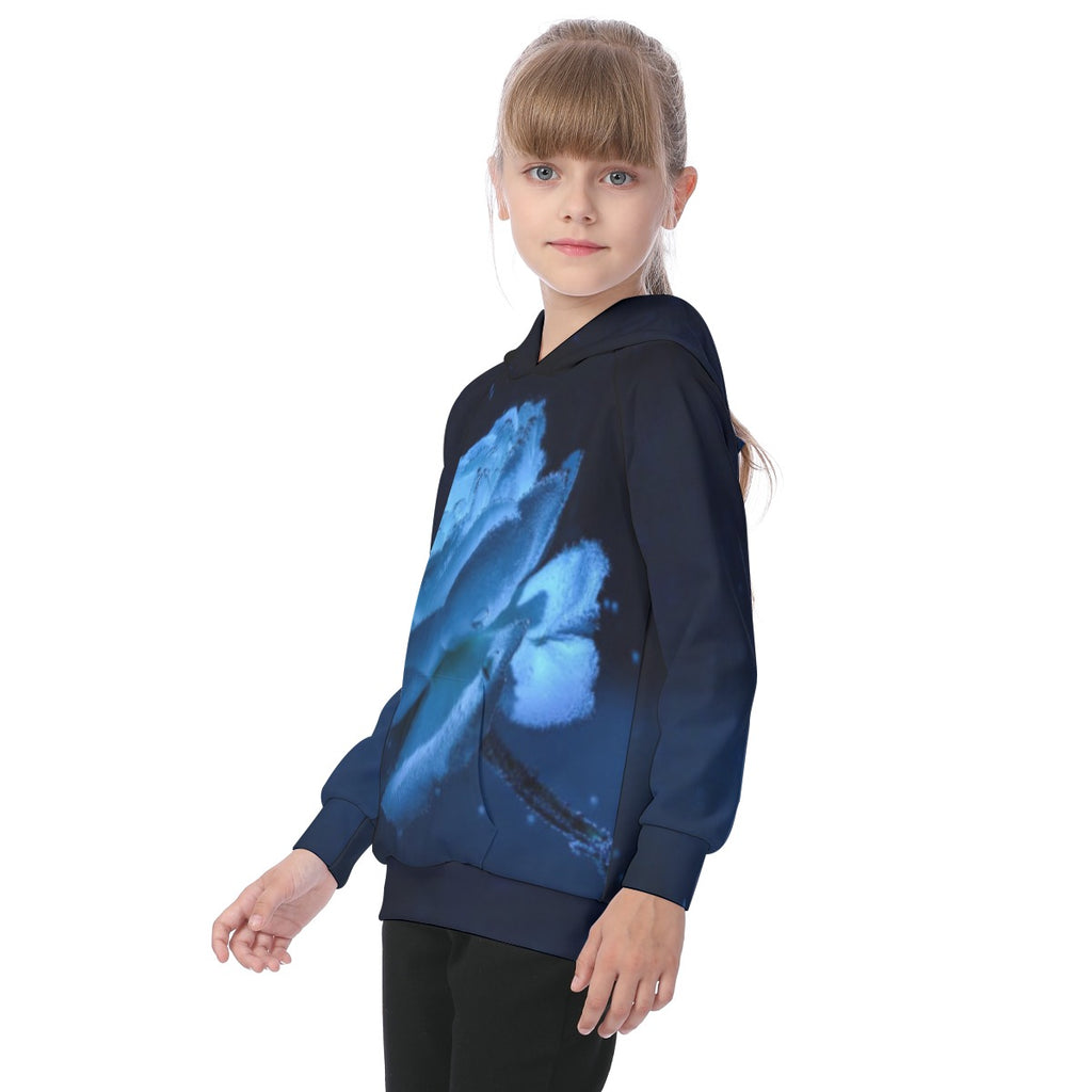 All-Over Print Kid's Raglan Pullover Hoodie
