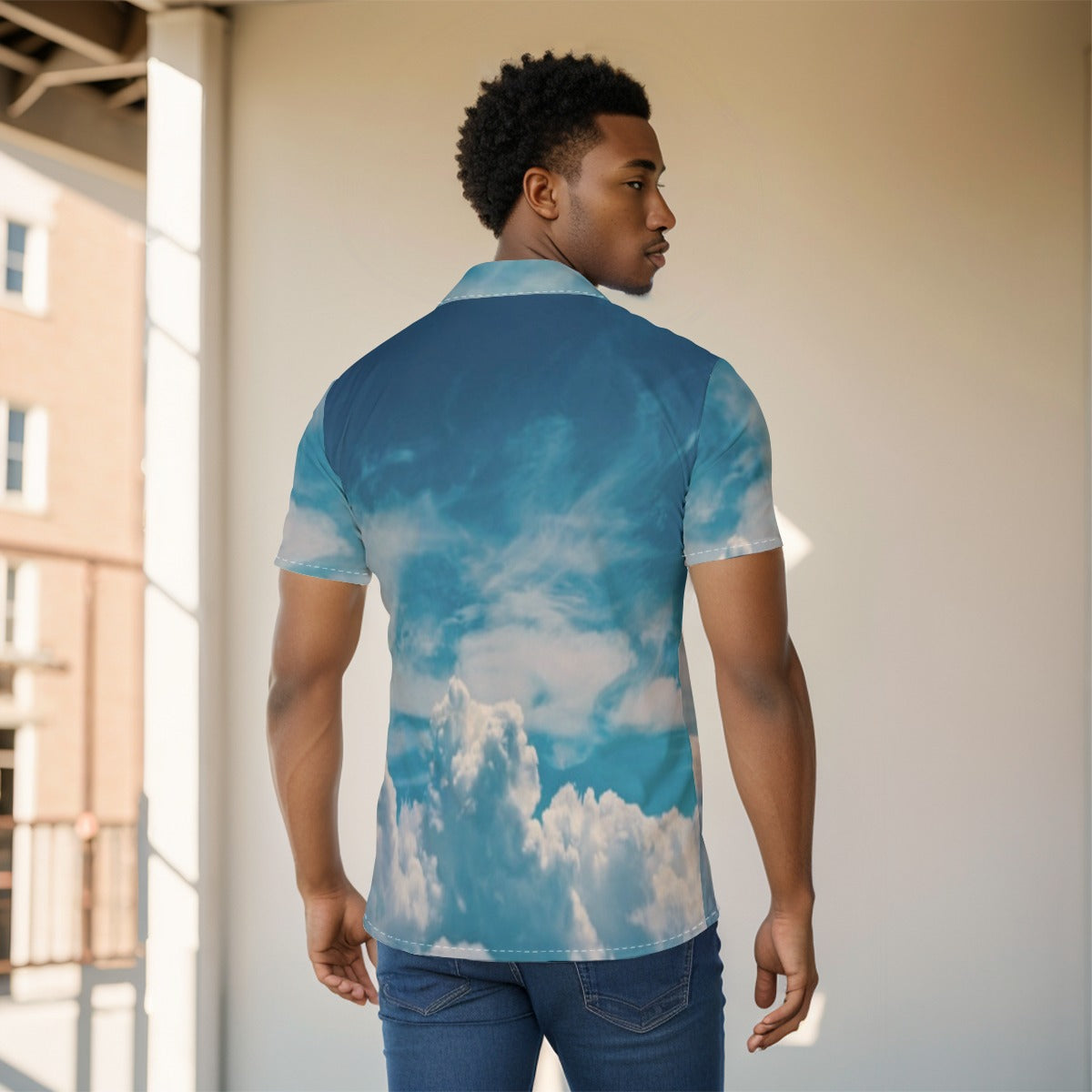 All-Over Print Men's Shirt