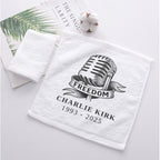 All-Over Print Towel - Charlie Kirk Freedom Microphone Collection