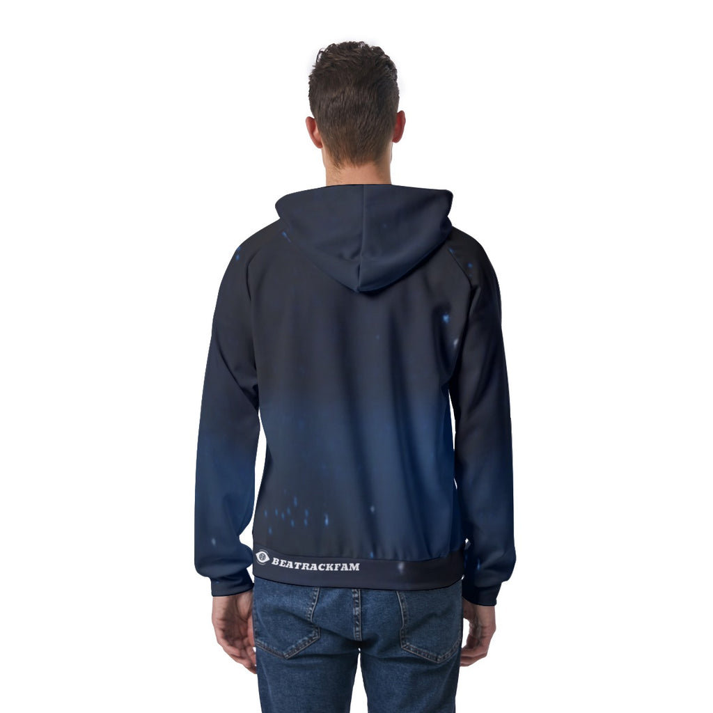 All-Over Print Men's Raglan Pullover Hoodie