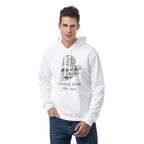 All-Over Print Men's Hoodie With Double-side Print Hood - Charlie Kirk Freedom Microphone Collection