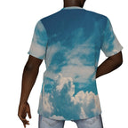 All-Over Print V-Neck T-Shirt