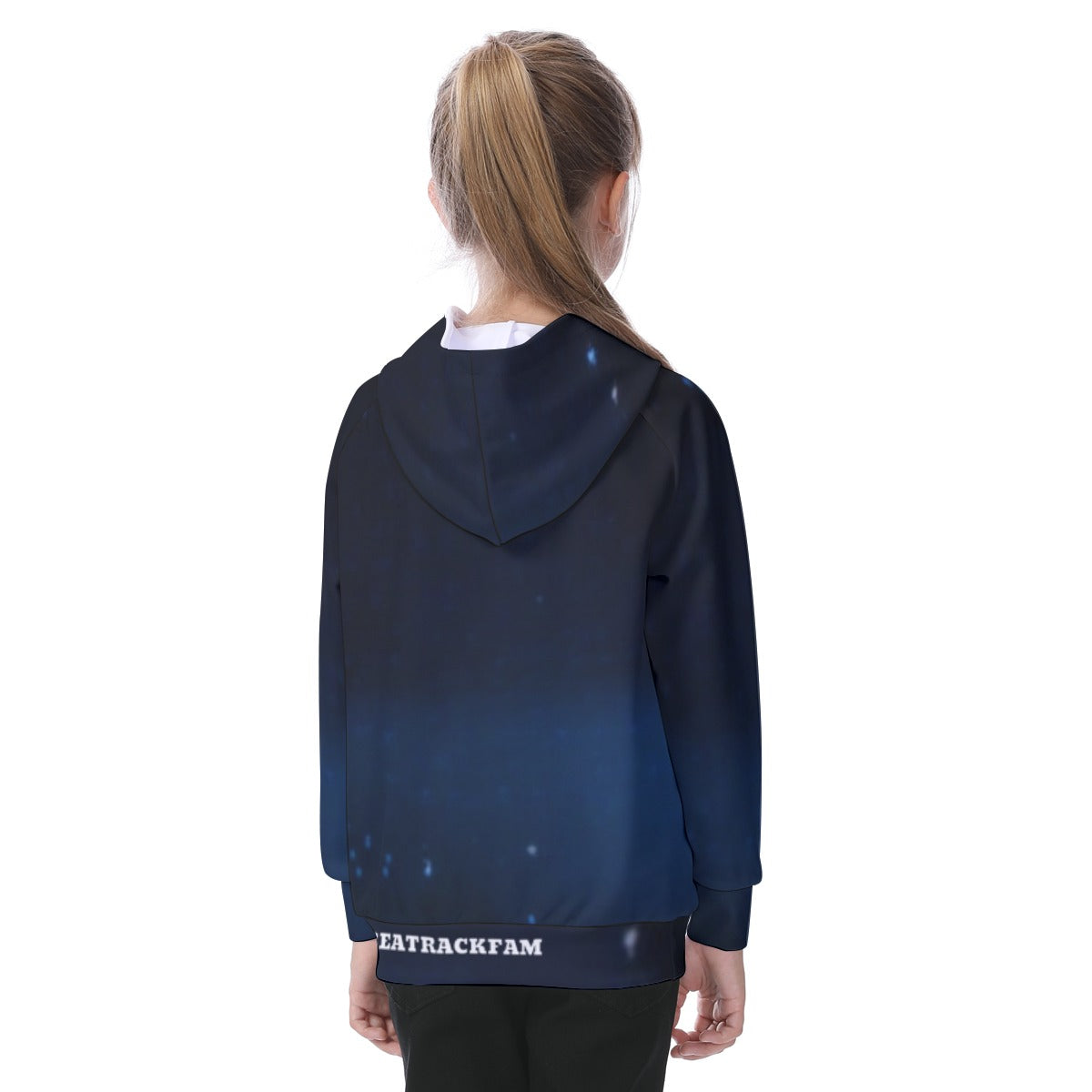 All-Over Print Kid's Raglan Pullover Hoodie
