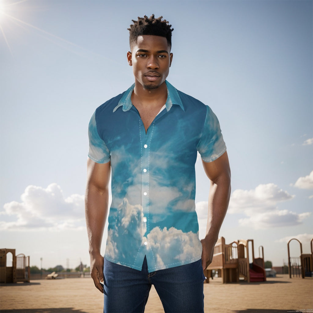 All-Over Print Men's Shirt