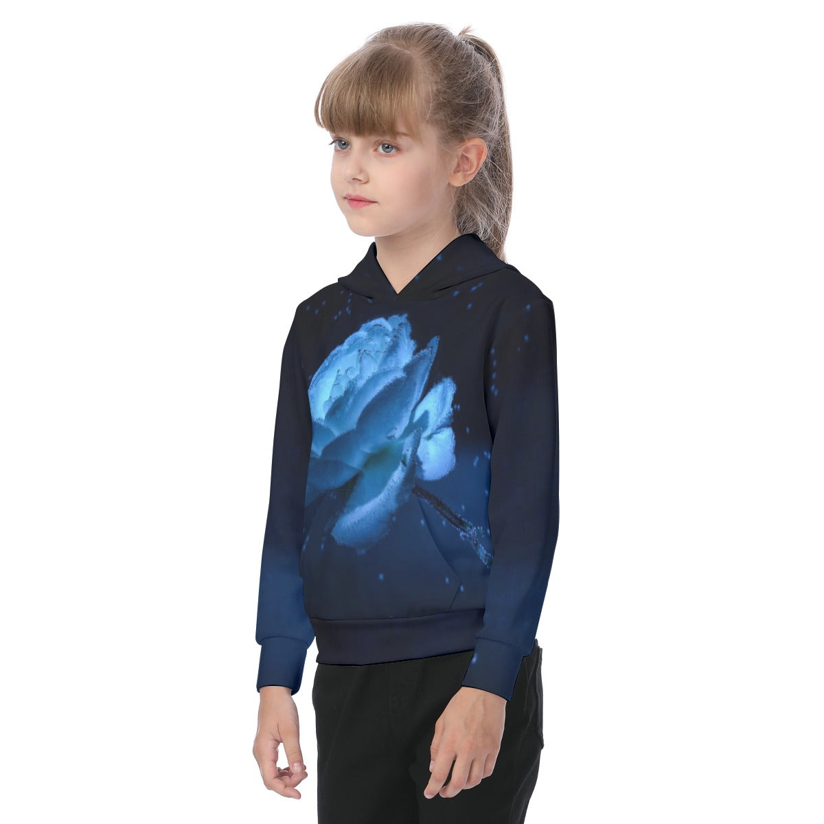 All-Over Print Kid's Heavy Fleece Hoodie