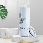 Tumbler with twinkle surface  20oz - Charlie Kirk Freedom Microphone Collection