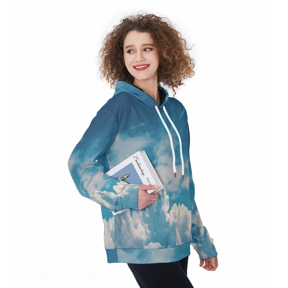 All-Over Print Women's Heavy Fleece Hoodie