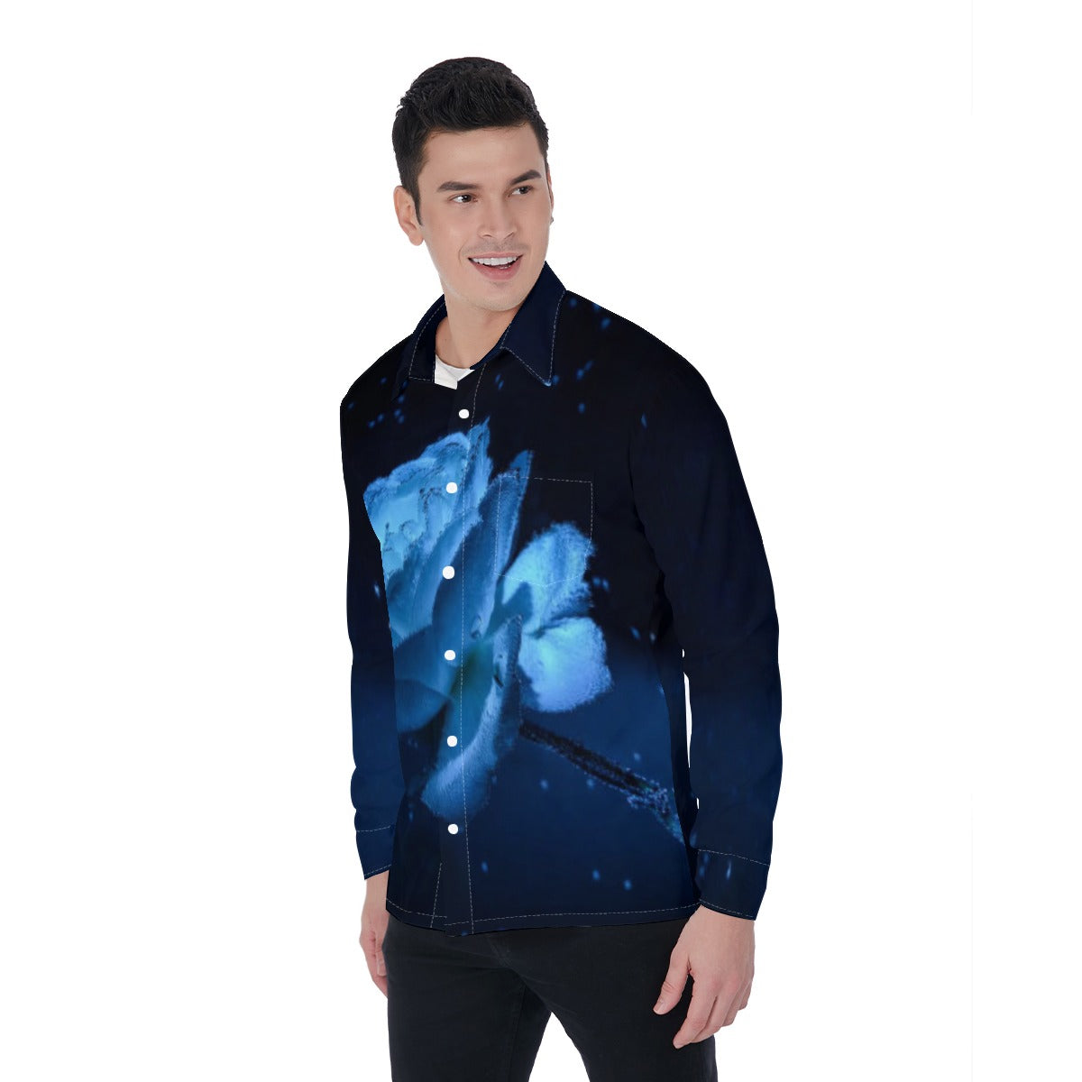 All-Over Print Men's Long Sleeve Shirt