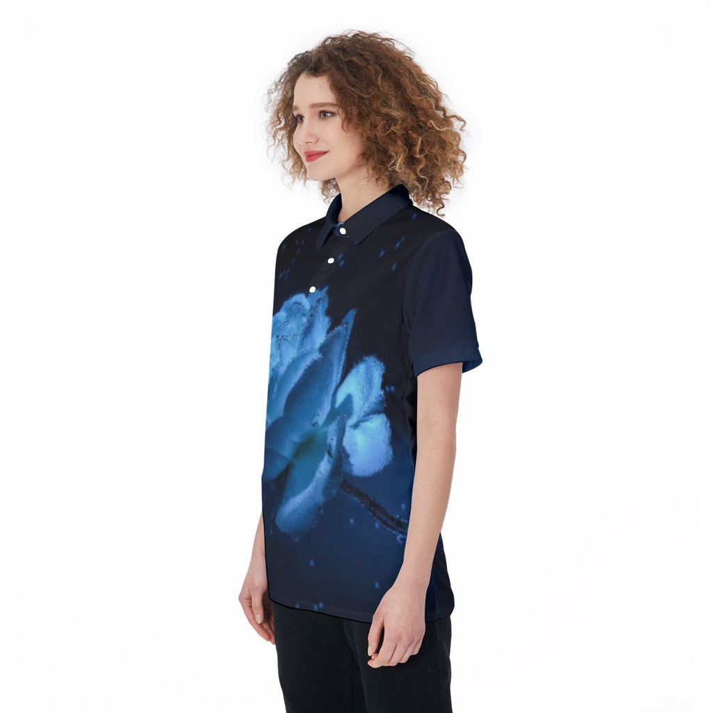 All-Over Print Women's Polo Shirt