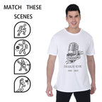 All-Over Print Men's T-shirt | Birdseye - Charlie Kirk Freedom Microphone Collection