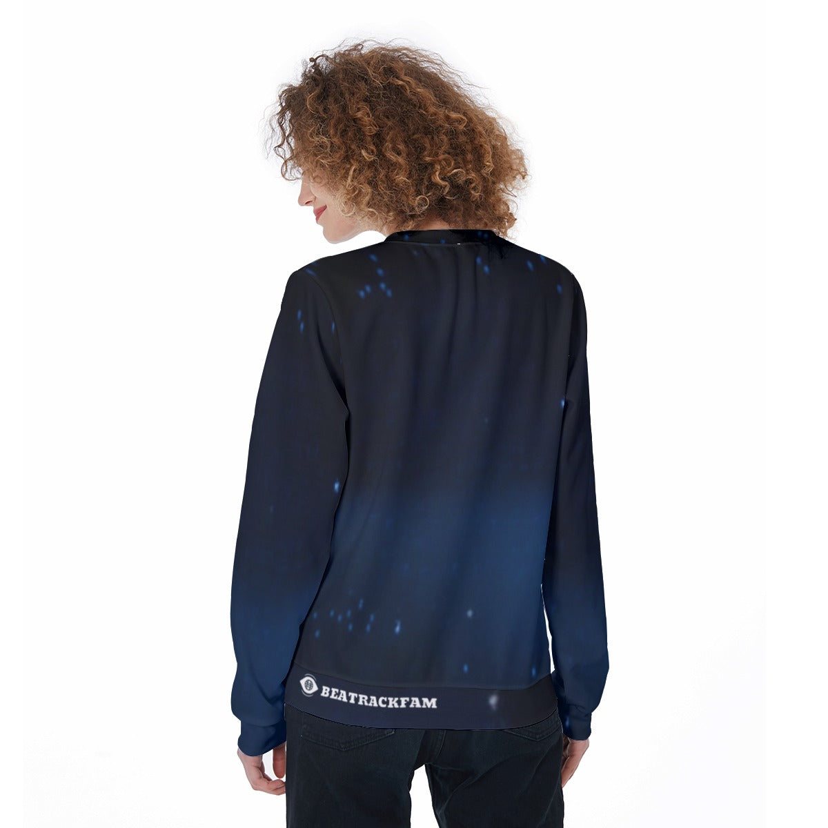All-Over Print Women's Loose Sweatshirt
