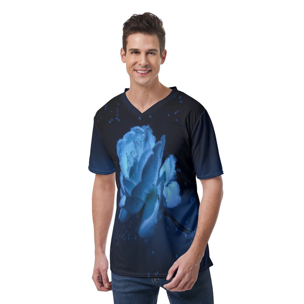 All-Over Print Men's V-Neck T-Shirt