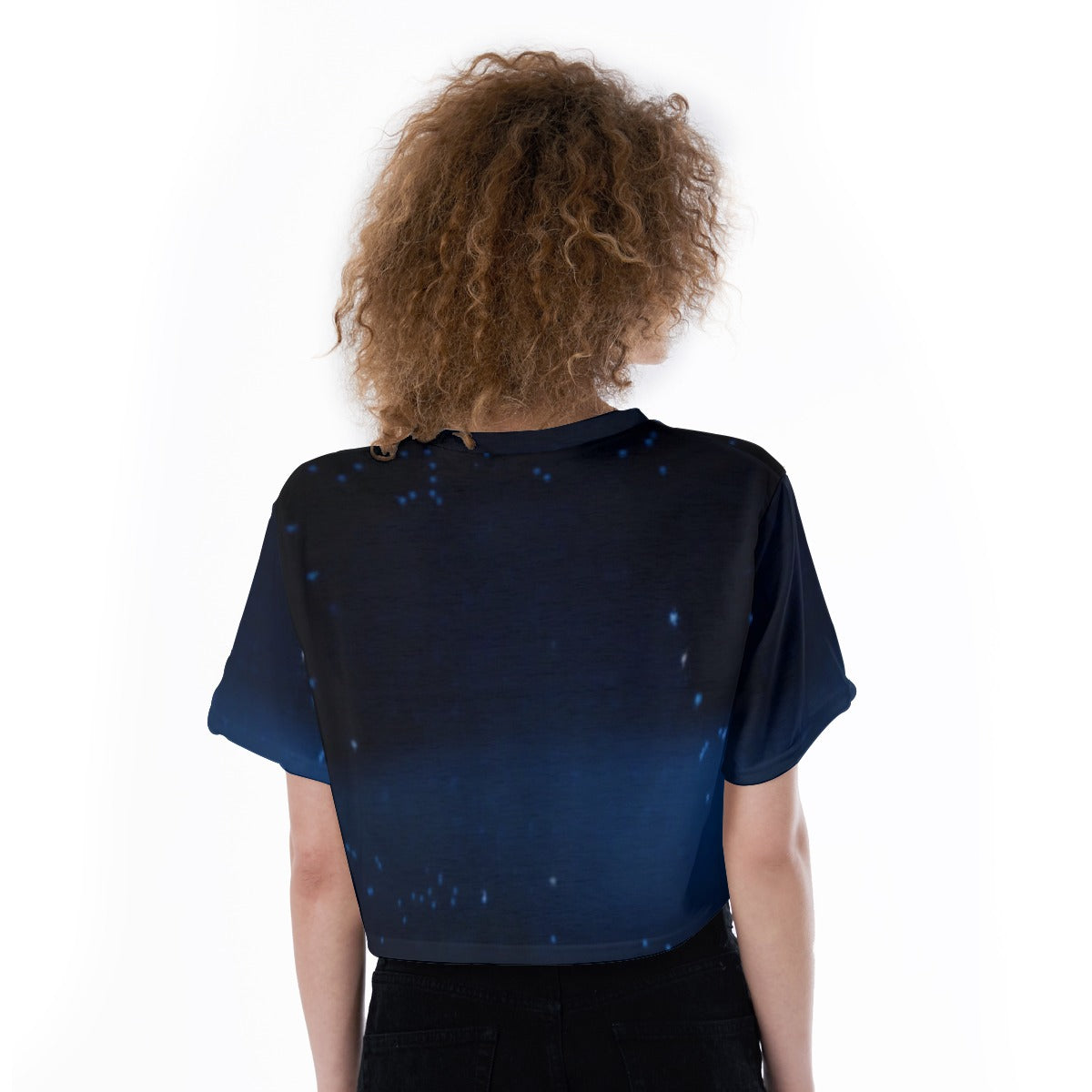 All-Over Print Cropped T-Shirt