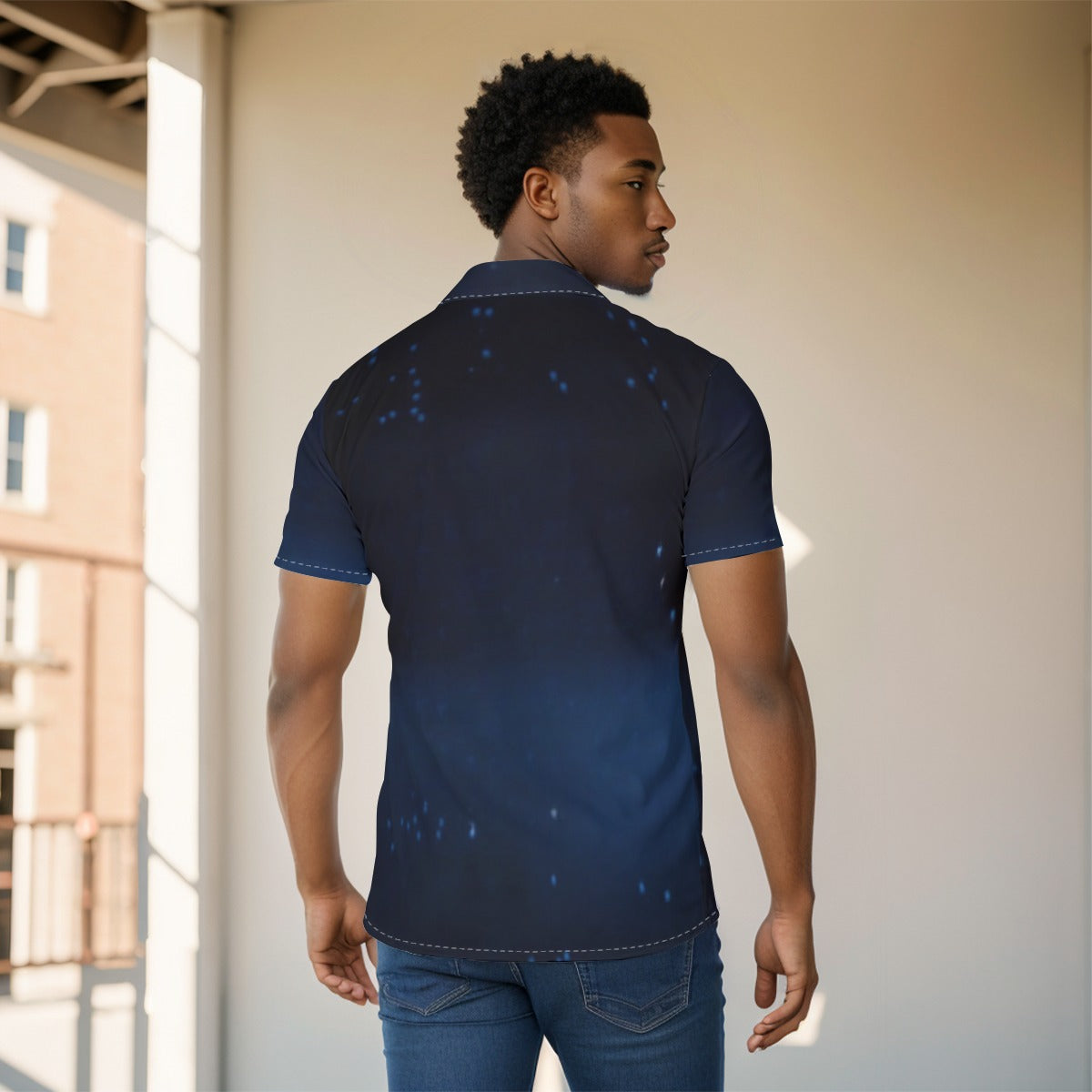 All-Over Print Men's Shirt